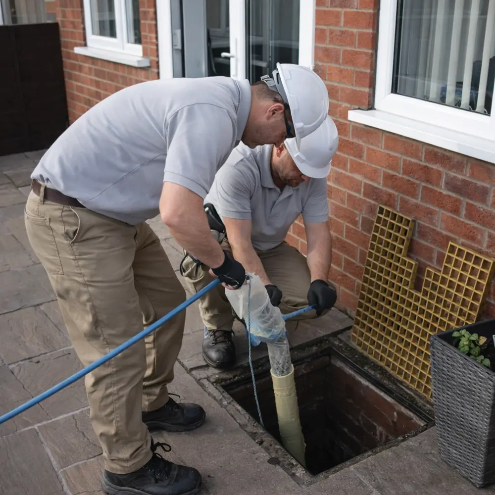 Blocked drain repair service in Bounds Green